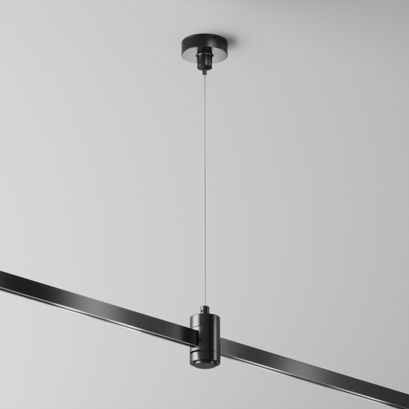 Подвесной комплект Maytoni Technical TRA157SW-S1-B Купить с доставкой по Москве и России Подвесной комплект Maytoni Technical TRA157SW-S1-B