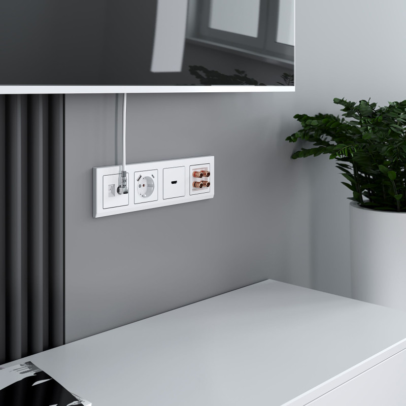 Розетка Werkel W1171701 Розетка Werkel W1171701 в интернет магазине Гет Лайт