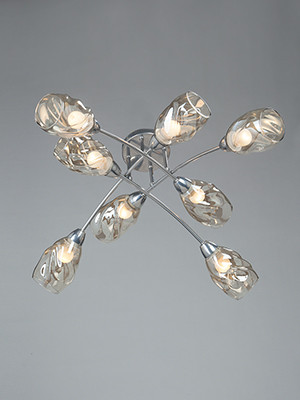 Фото Накладная люстра Vitaluce V4925-9/8PL