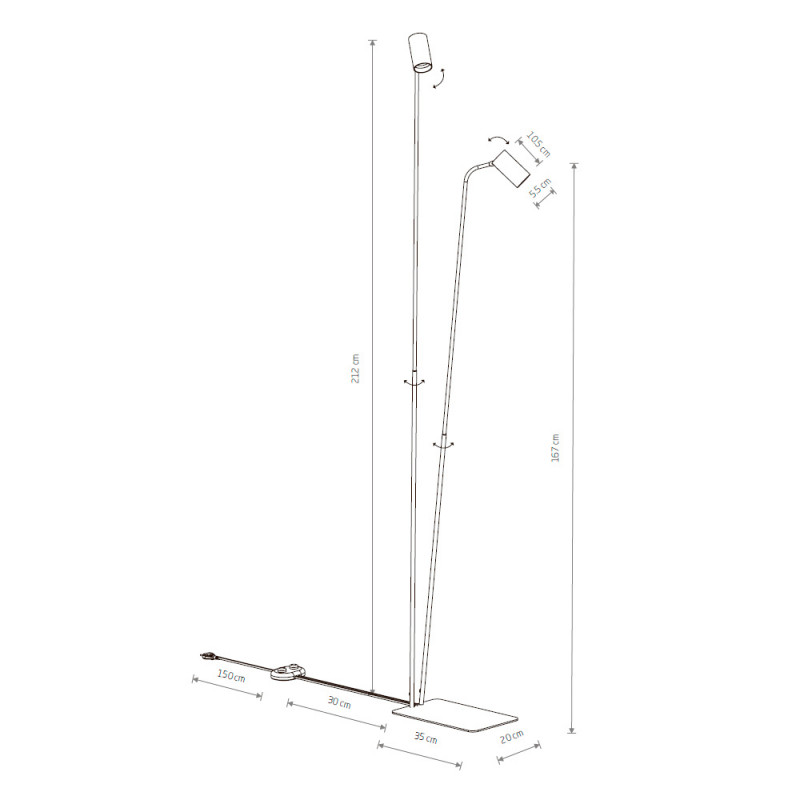 Купить Торшер Nowodvorski 7712