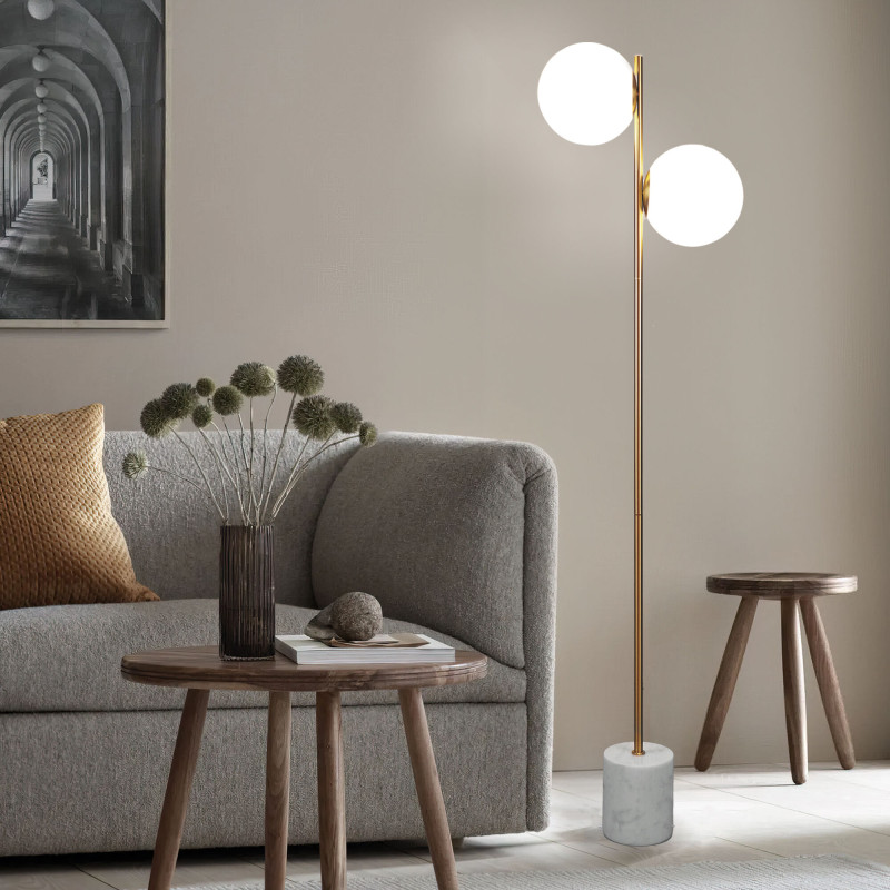 Купить Торшер Eurosvet 01158/2 латунь