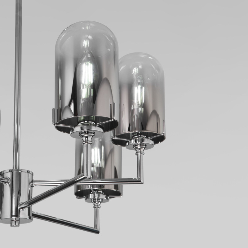 Купить Люстра на штанге Eurosvet 60156/6 хром