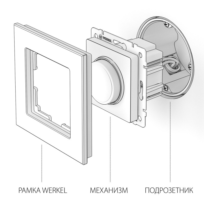 Диммеры Werkel W1142004 Купить с доставкой по Москве и России Диммеры Werkel W1142004