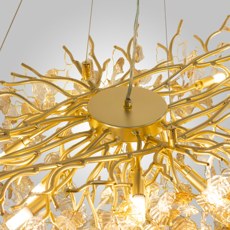 Цена на Подвесная люстра AM Group FOREST DL1200 GOLD