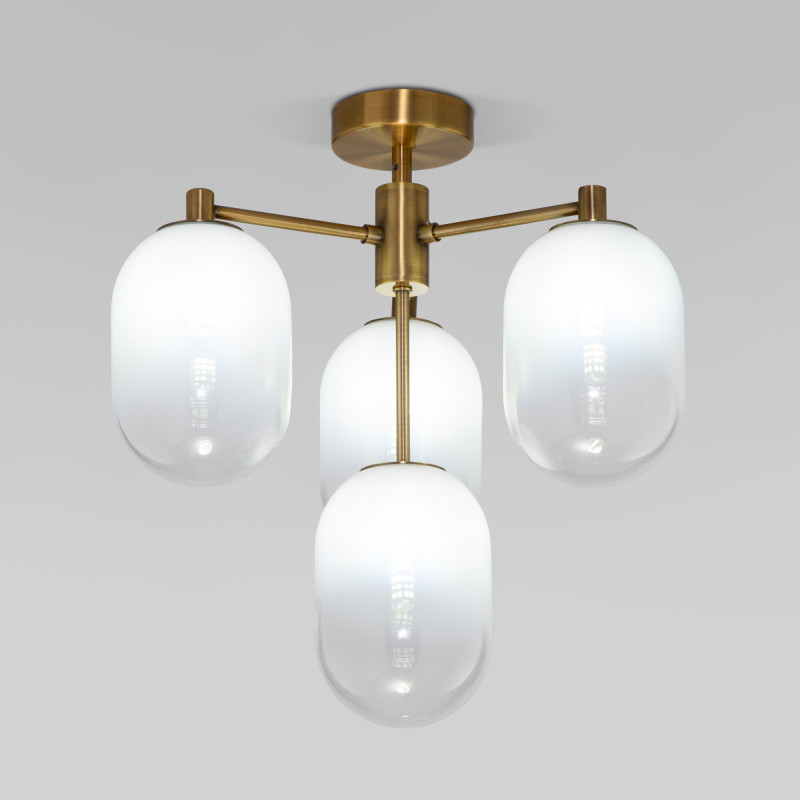 Фото Накладная люстра Eurosvet 60161/4 латунь