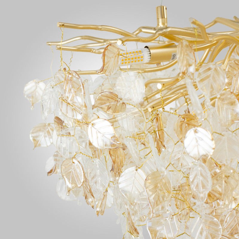 Подвесная люстра AM Group Forest D600 GOLD в интернет магазине Гет Лайт