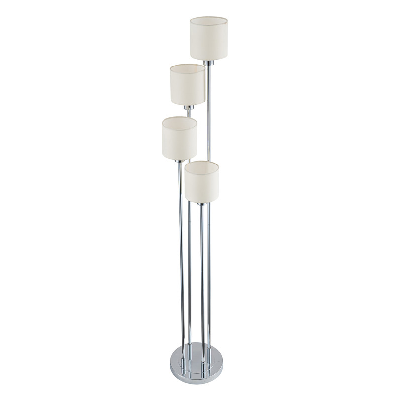Торшер Escada 1109/4 Chrome/Beige Цена на Торшер Escada 1109/4 Chrome/Beige
