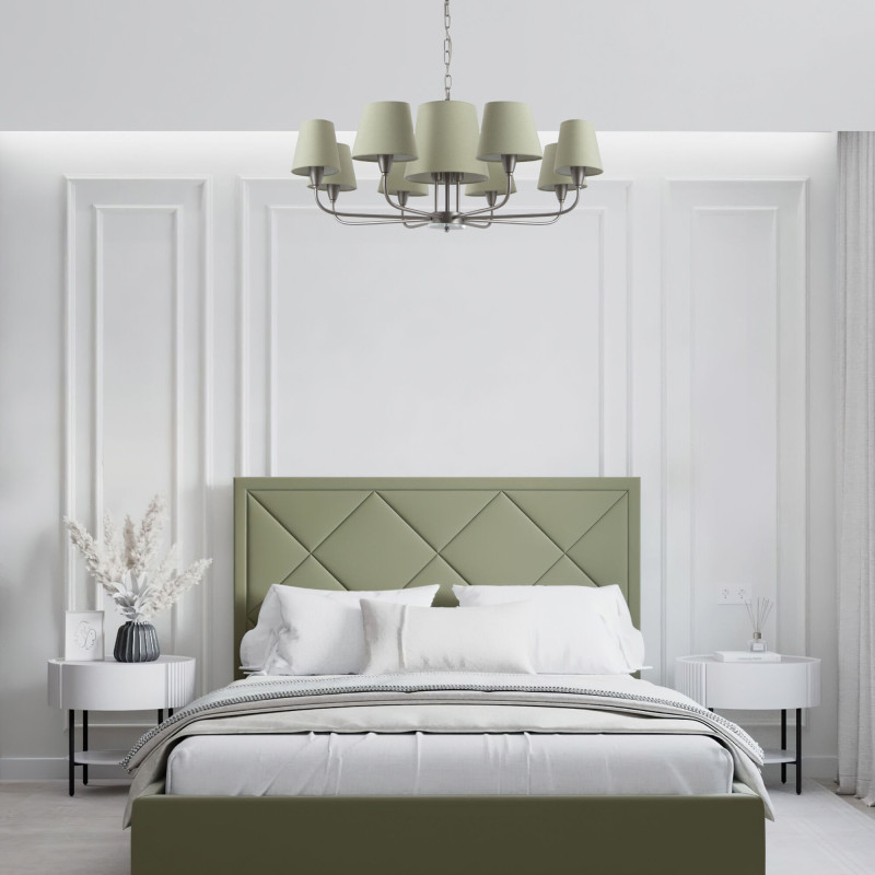 Купить Подвесная люстра Eurosvet 60153 никель