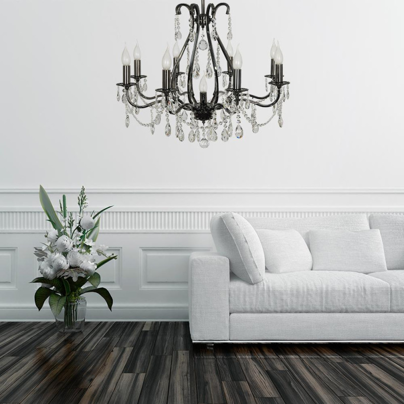 Купить Подвесная люстра Arti Lampadari Ercolano E 1.1.8.601 N