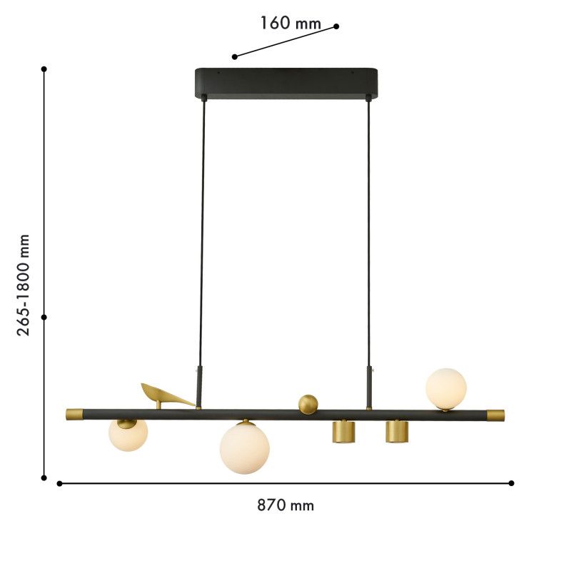 Цена на Подвесная люстра Favourite 4324-5P