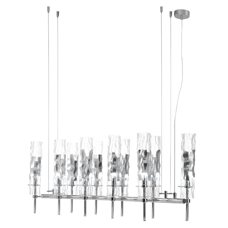 Подвесная люстра Crystal Lux PRIMAVERA SP10 CHROME Купить Подвесная люстра Crystal Lux PRIMAVERA SP10 CHROME