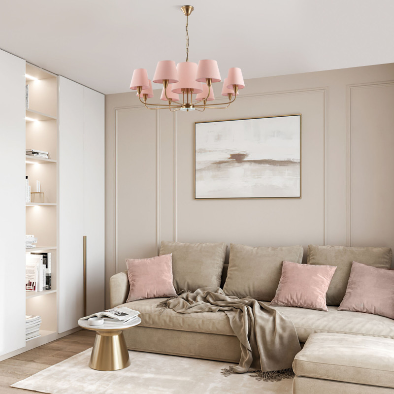 Цена на Детская люстра Eurosvet 60154 латунь