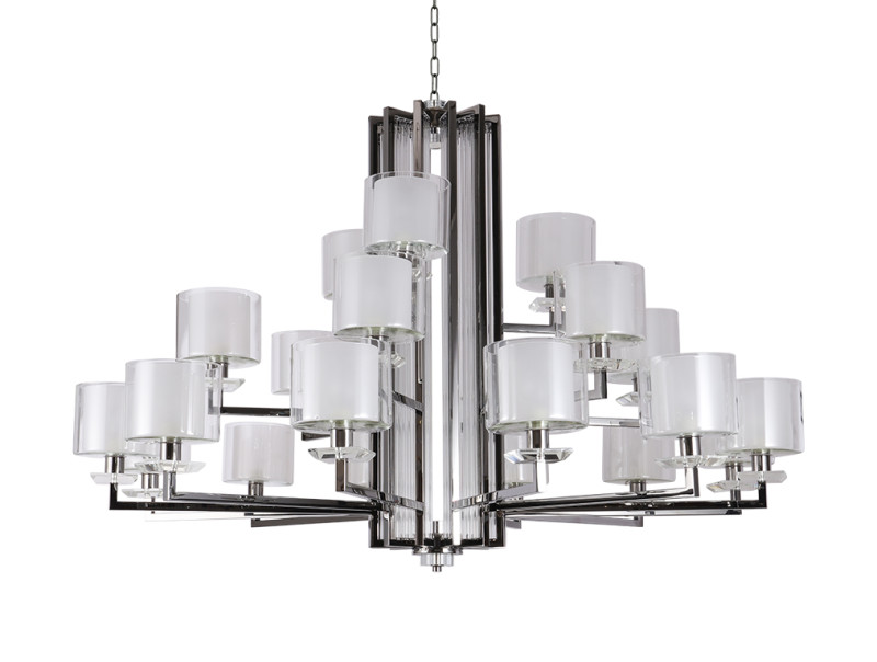 Фото Подвесная люстра Newport 4412+6+3/C black glossy