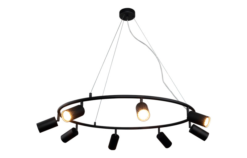 Фото Подвесная люстра Crystal Lux CLT 015C8 D800 BL