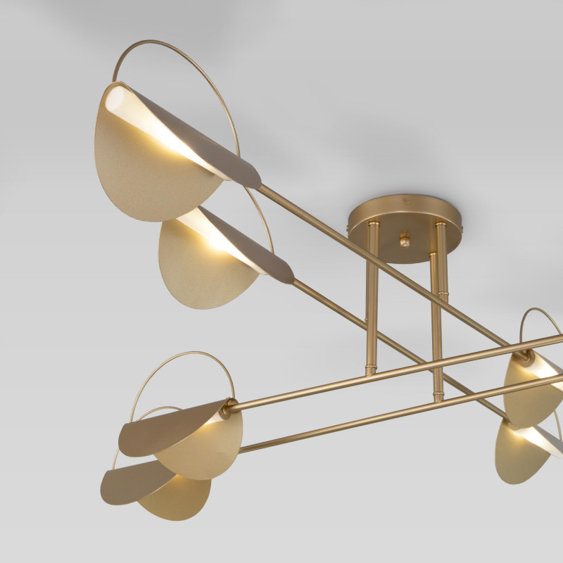 Купить Накладная люстра Eurosvet 70148/8 золото