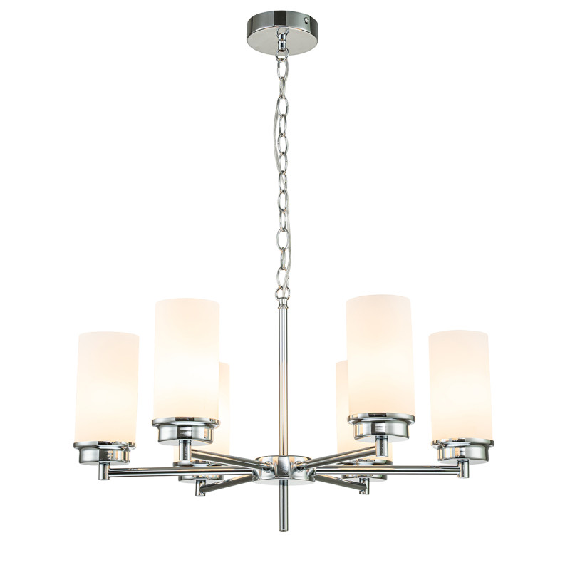 Подвесная люстра Escada 2119/6S Chrome Фото Подвесная люстра Escada 2119/6S Chrome