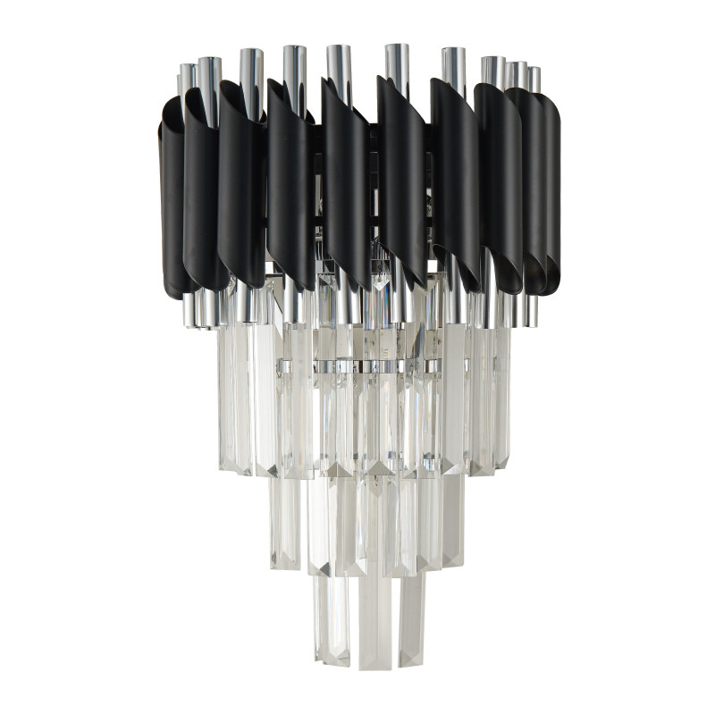 Купить Бра Natali Kovaltseva DARIAN 76017/2W CHROME BLACK