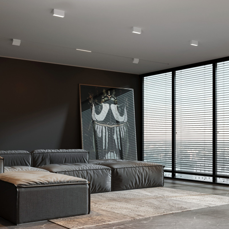 Купить Накладной светильник Elektrostandard 25109/LED 10W 3000K белый