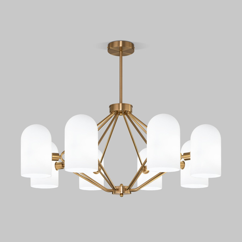 Фото Люстра на штанге Eurosvet 60157/8 латунь