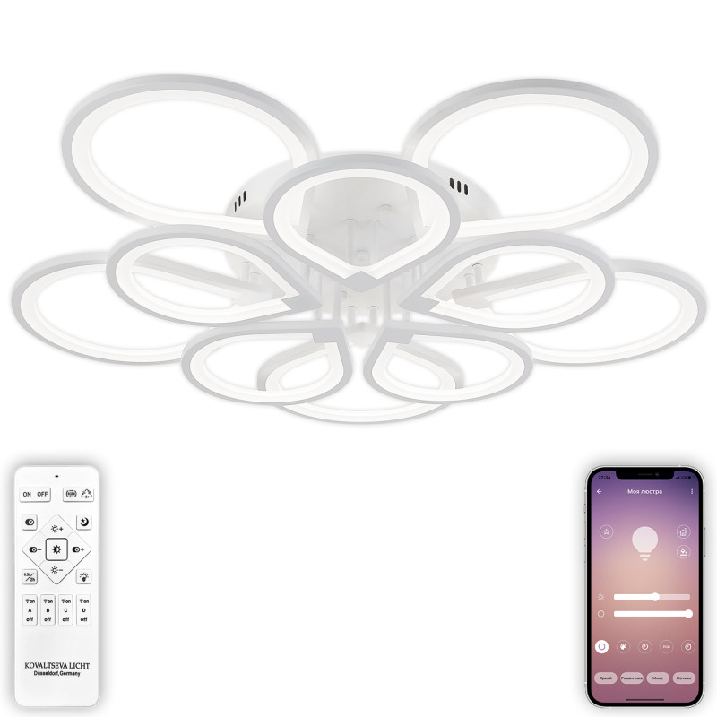 Фото Накладная люстра Natali Kovaltseva LED LAMPS 81179