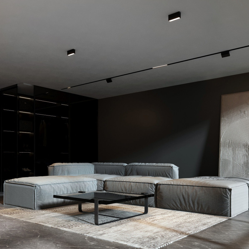 Купить Накладной светильник Elektrostandard 25109/LED 10W 4000K черный