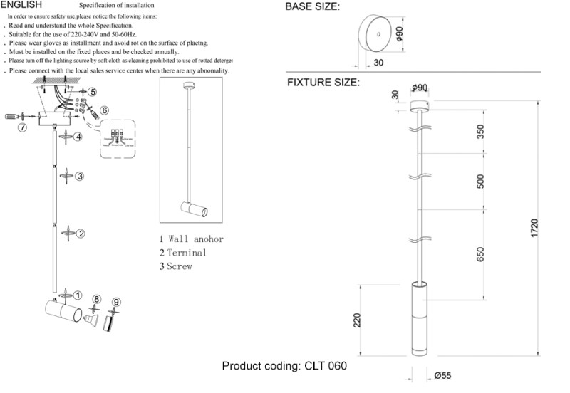 База накладная Crystal Lux CLT 060_01 WH Цена на База накладная Crystal Lux CLT 060_01 WH