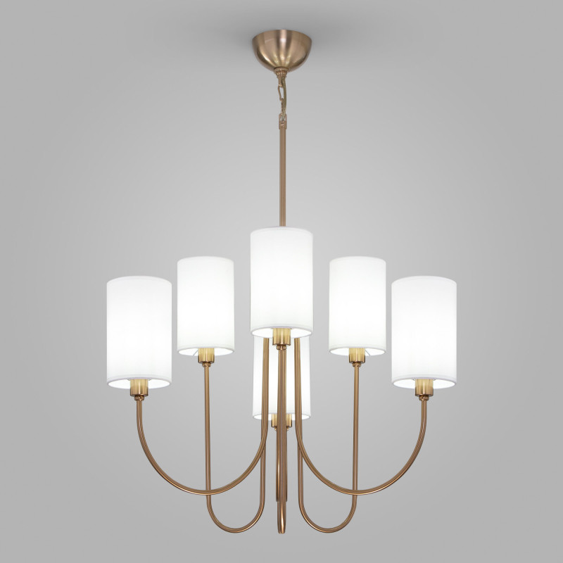 Фото Подвесная люстра Eurosvet 60164/6 латунь