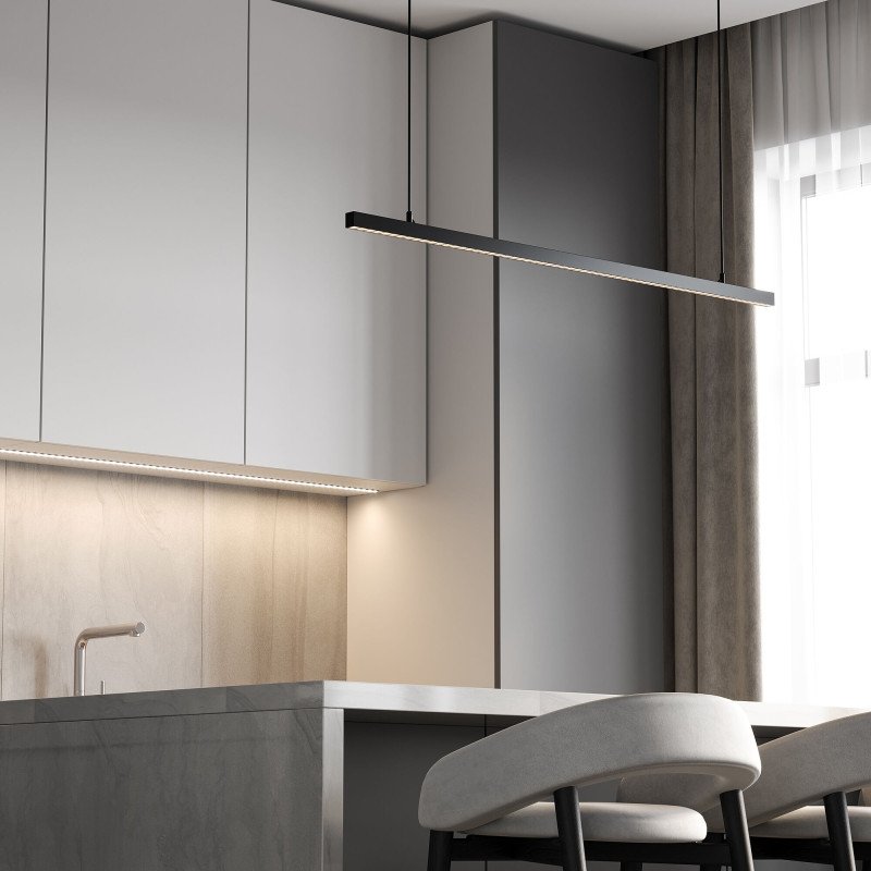 Светильник на шине Elektrostandard Slim Magnetic 48W 4000K Vilo (чёрный) 85 в интернет магазине Гет Лайт