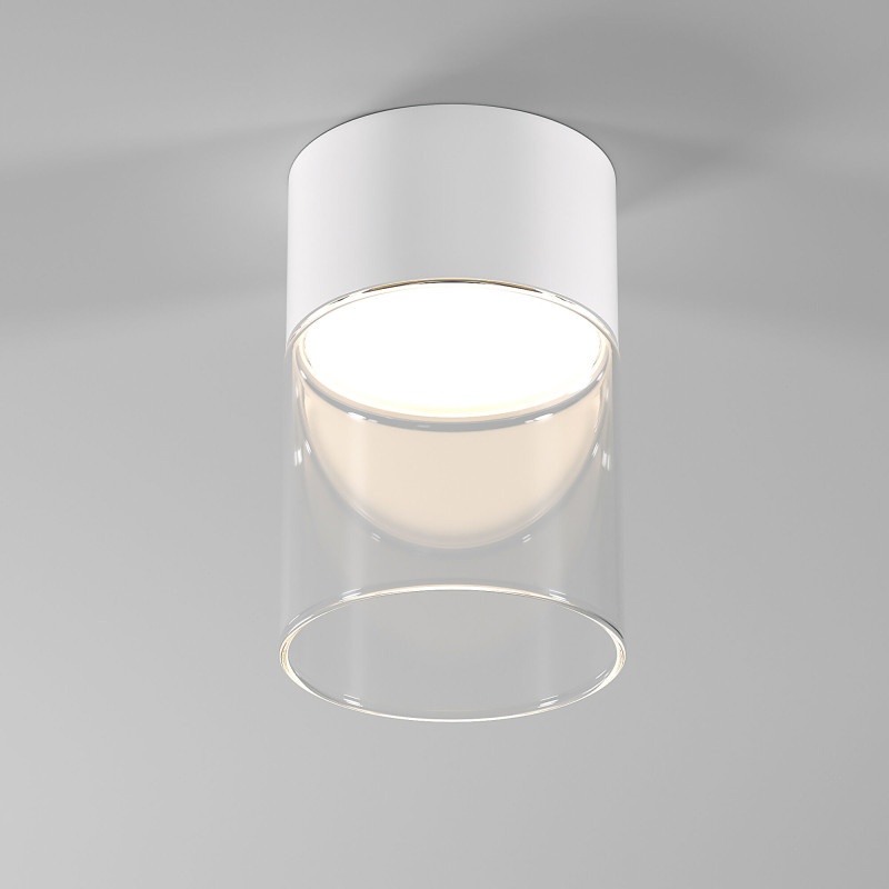 Купить Накладной светильник Elektrostandard 25047/LED 10W 4000К белый/прозрачный