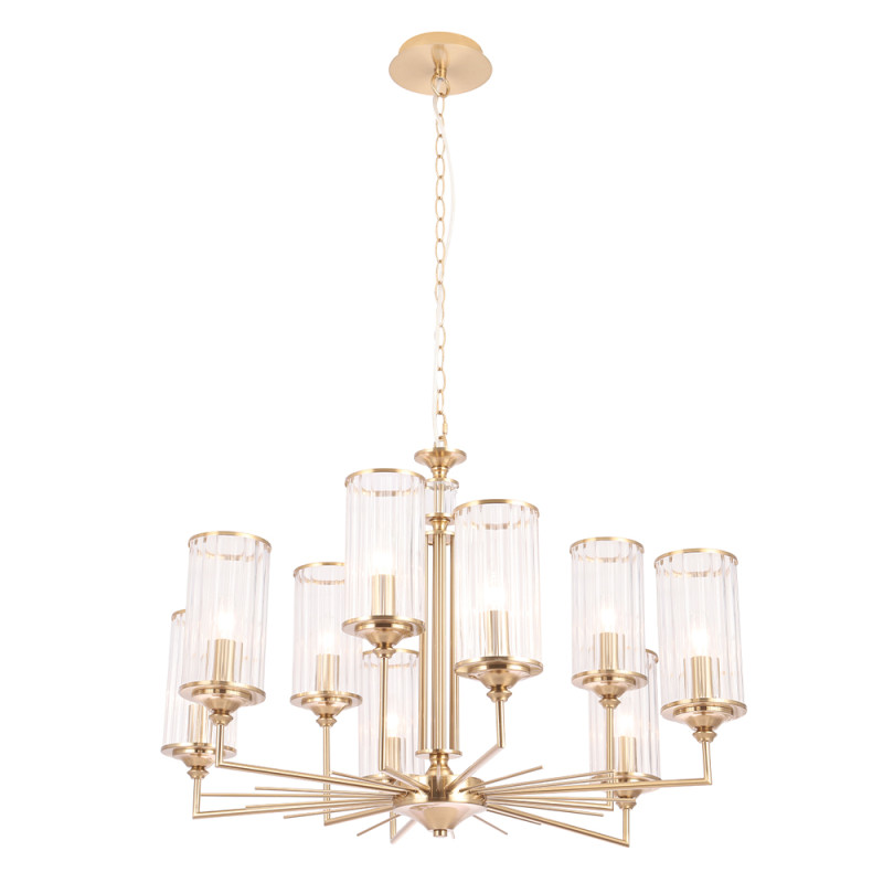 Цена на Подвесная люстра Crystal Lux GLORIA SP9 BRASS