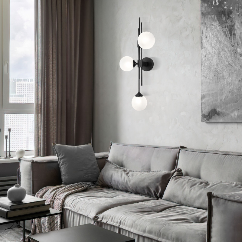 Бра Eurosvet 50383/3 черный в интернет магазине Гет Лайт