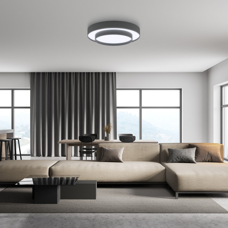 Купить Накладной светильник Eurosvet 90330/2 серый