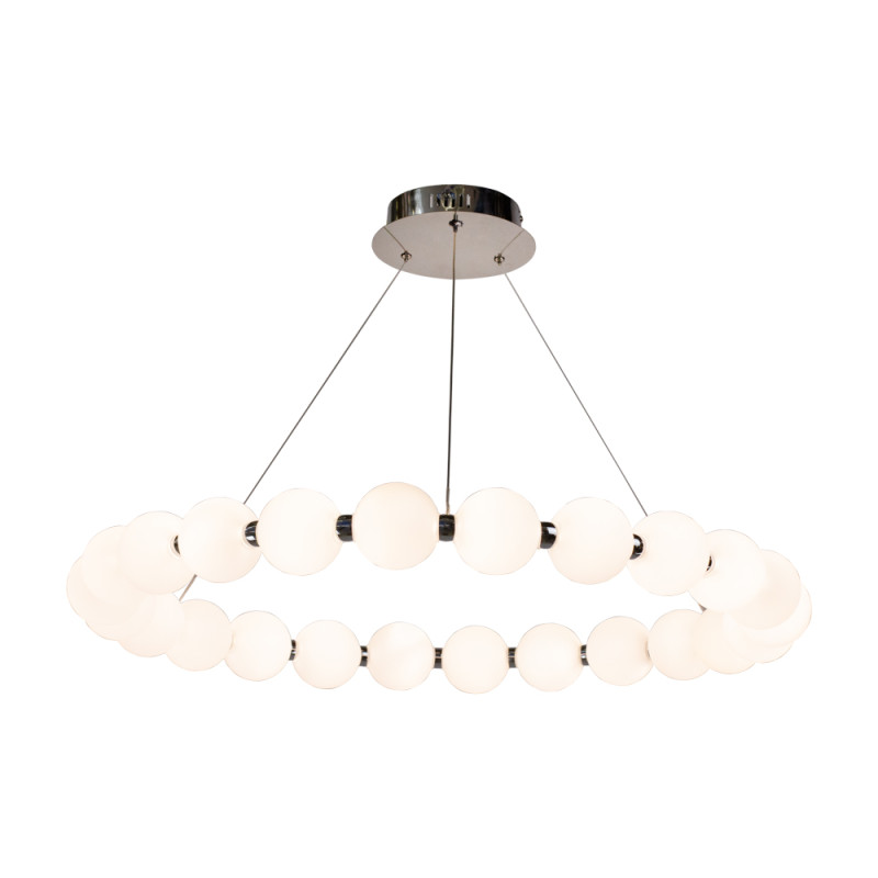 Купить с доставкой по Москве и России Подвесная люстра AM Group PEARL-D800 CH