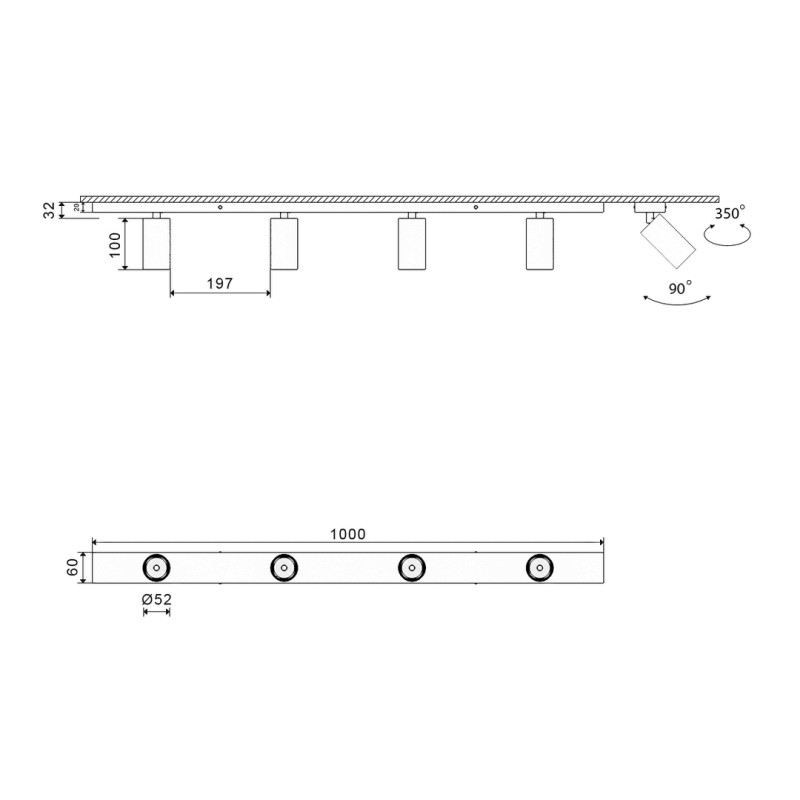 База накладная SWG pro MINI-VL-M14-BL Купить База накладная SWG pro MINI-VL-M14-BL