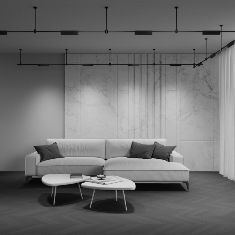 Светильник на шине Maytoni Technical TR150-1-12W3K-M-B в интернет магазине Гет Лайт