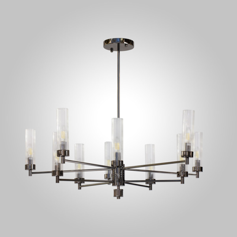 Купить Люстра на штанге AM Group INDIGO SP10 PEARL BLACK