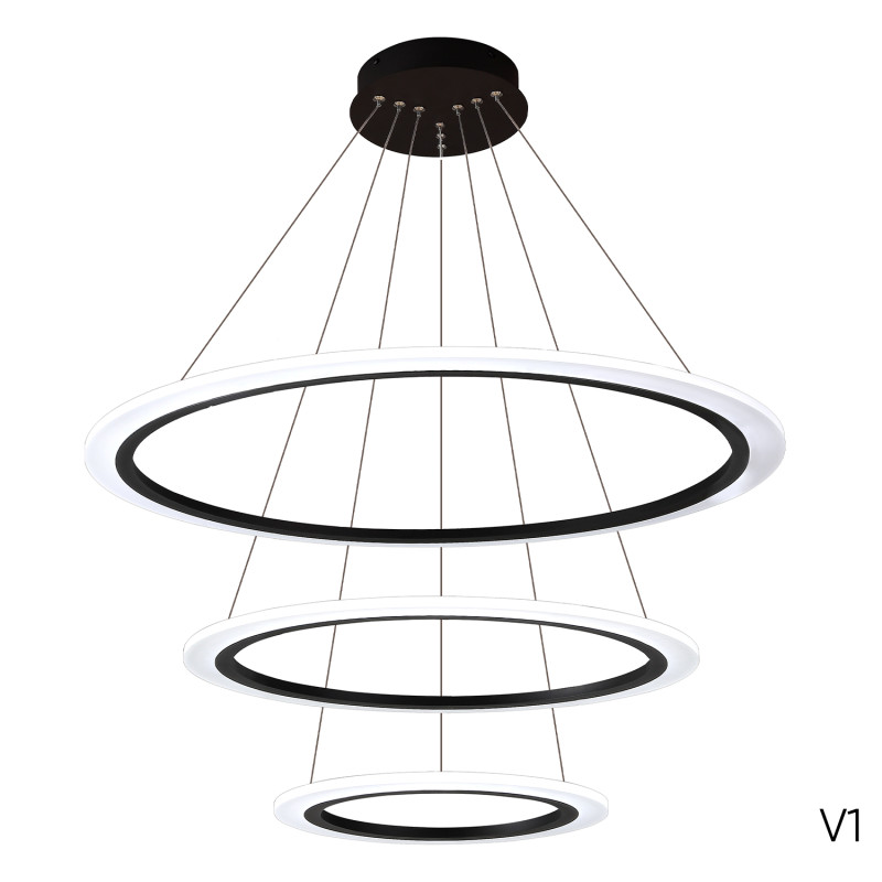 Купить Подвесная люстра Crystal Lux MANZANA SP67W LED BLACK