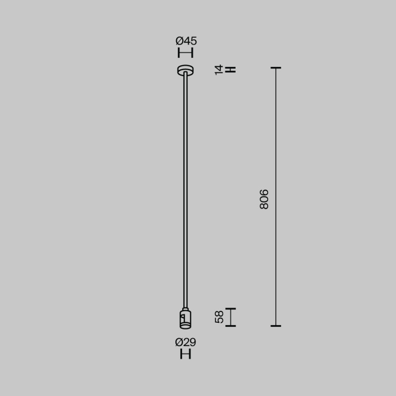 Стойка Maytoni Technical TRA159С-SL1-BS Стойка Maytoni Technical TRA159С-SL1-BS в интернет магазине Гет Лайт