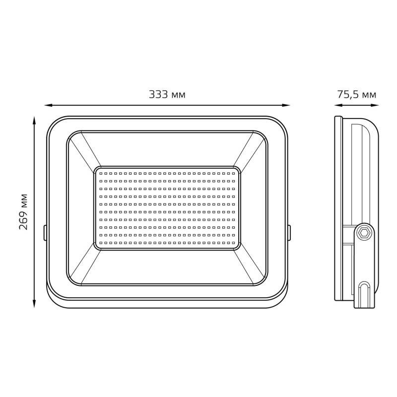 Купить с доставкой по Москве и России Прожектор Gauss 613100200P