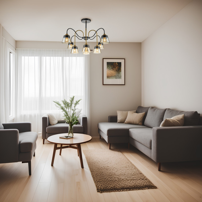 Люстра на штанге Escada 1147/8P в интернет магазине Гет Лайт