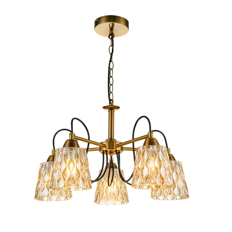 Подвесная люстра Escada 1125/5PL Фото Подвесная люстра Escada 1125/5PL