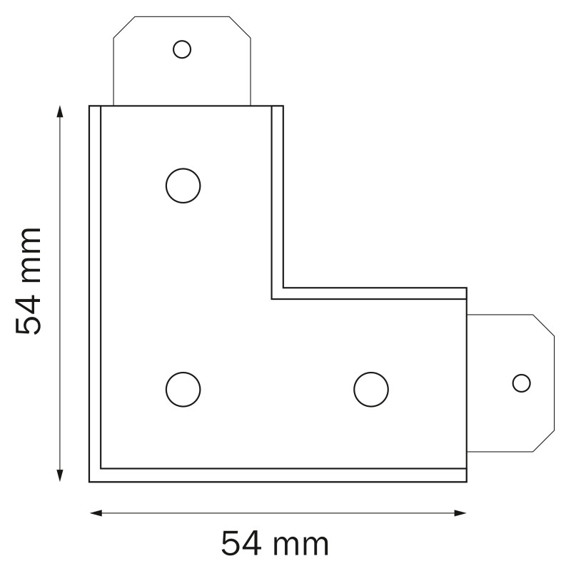 Купить Соединитель для шинопровода Lightstar 505126