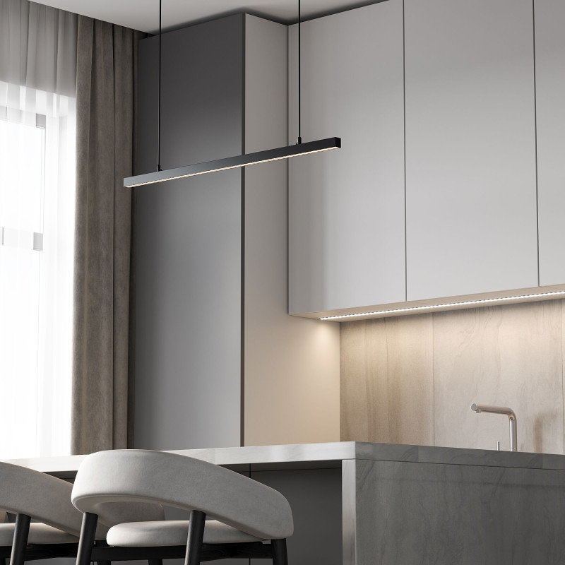 Светильник на шине Elektrostandard Slim Magnetic 36W 4000K Vilo (чёрный) 85 в интернет магазине Гет Лайт