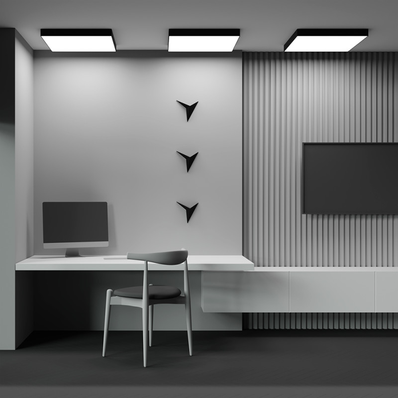 Накладной светильник Maytoni Technical C032CL-90W3K-SQ-B в интернет магазине Гет Лайт