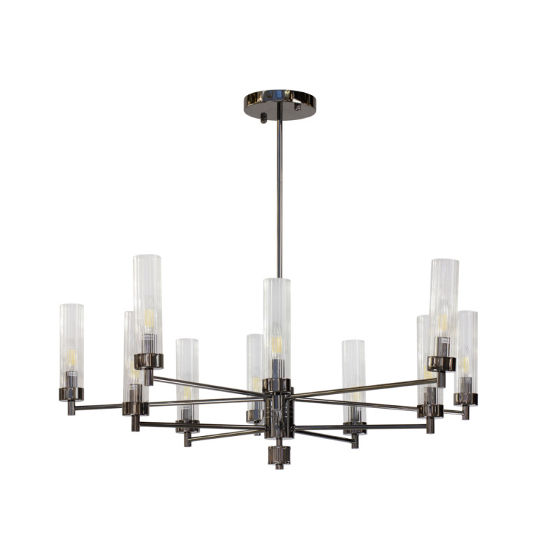 Цена на Люстра на штанге AM Group INDIGO SP10 PEARL BLACK