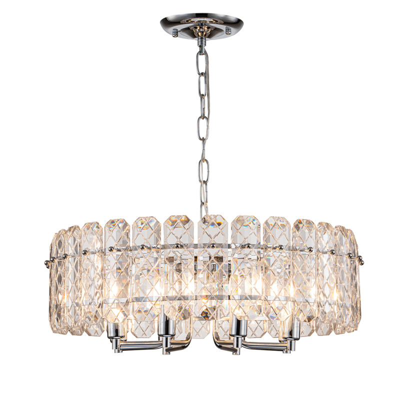 Подвесная люстра Escada 2115/8S Chrome Фото Подвесная люстра Escada 2115/8S Chrome