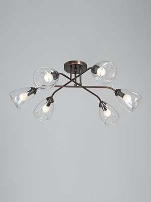 Накладная люстра Vitaluce V4953-7/6PL