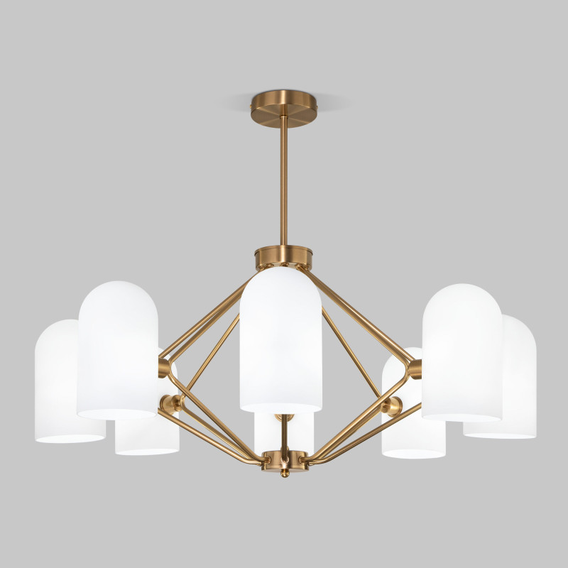 Купить Люстра на штанге Eurosvet 60157/8 латунь