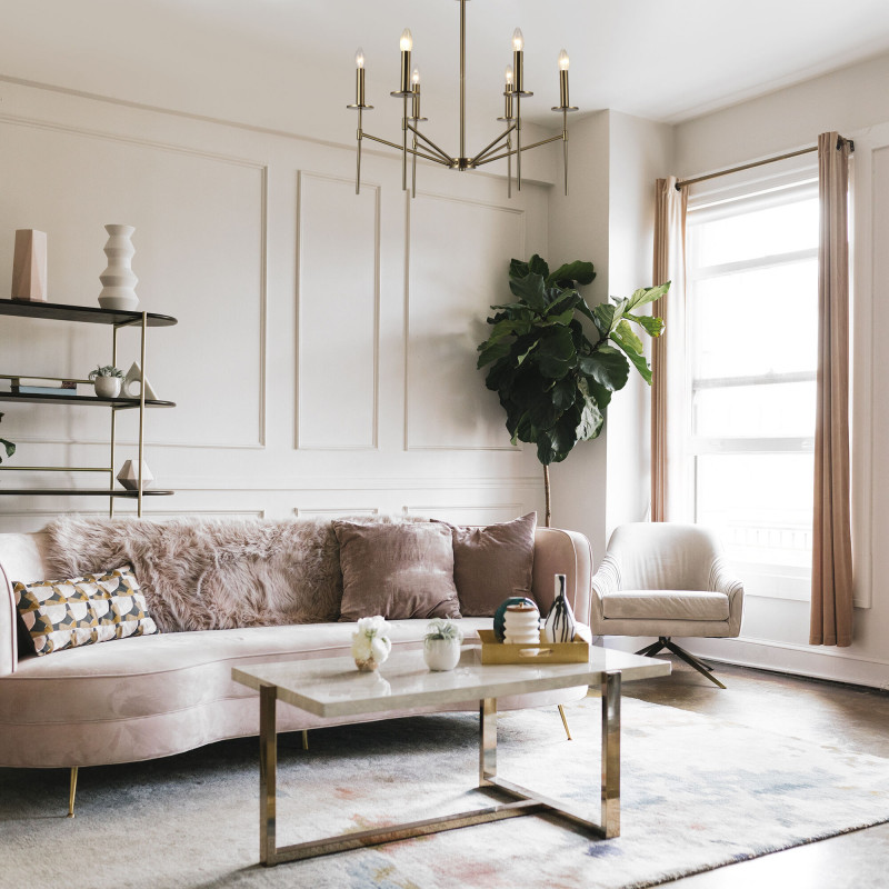 Цена на Люстра на штанге Eurosvet 60142/6 латунь