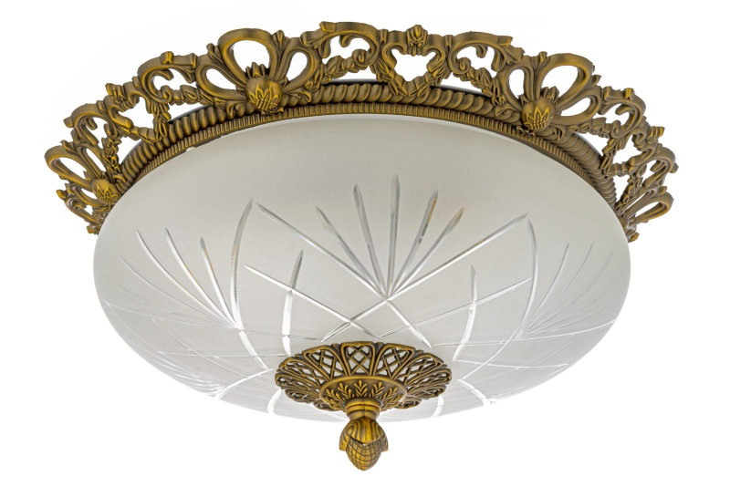 Купить с доставкой по Москве и России Накладная люстра Arti Lampadari Venezia E 1.13.38 AG